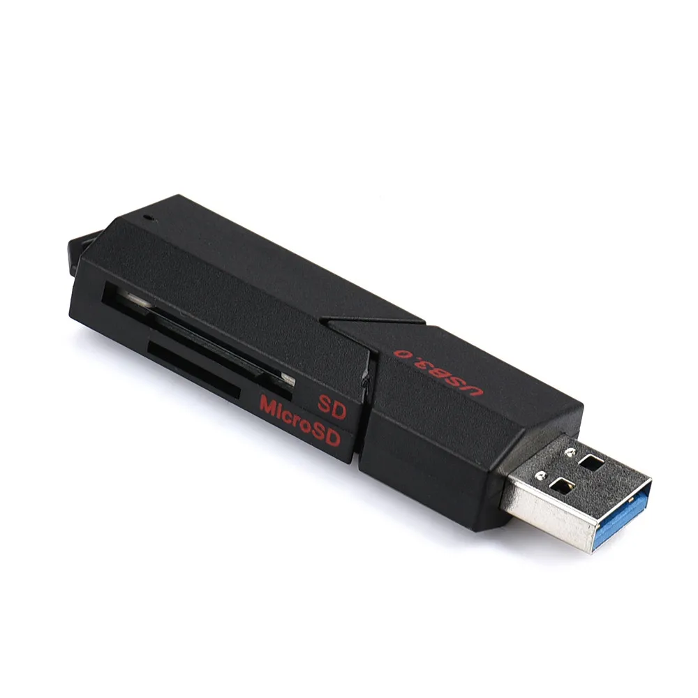 2 в 1 USB 3 0 высокоскоростной для Micro SD SDXC T Flash TF кардридер адаптер SDHC M2 MMC|Картридеры| |