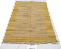 Hand Woven Kilim Carpet Heavyweight Mandala Home Decoration Carpet Geometric Carpet Bedroom Natural Sheep Wool