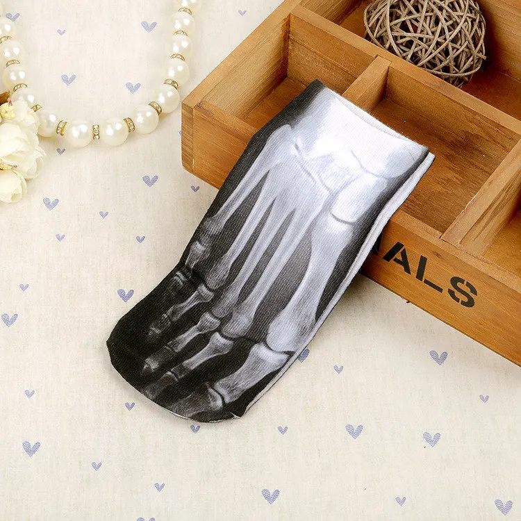 Носки унисекс х/б с 3D принтом 1 шт.|calcetines mujer|socks fashioncotton socks |