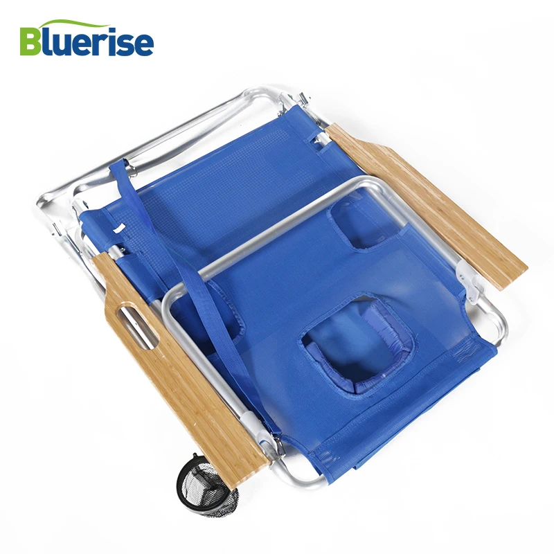 BLUERISE 3 в 1 пляжное кресло/надувной матрас/надувной шезлонг легко преобразует