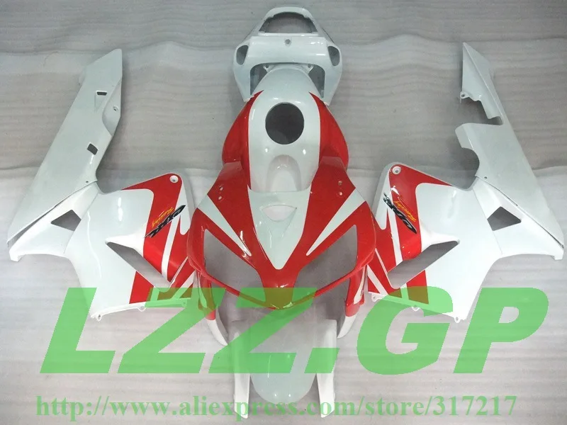 

Injection Fairing Kit for Painted CBR 600 RR CBR600RR F5 05 06 Red White 2005 2006 ABS LZZ.GP bodykits motorcycle W23267g