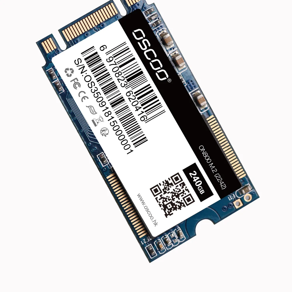 OSCOO 2242 NGFF SSD жесткий диск SATA3 6 ГБ/сек. 120 ГБ 240 Внутренний твердотельный Накопитель