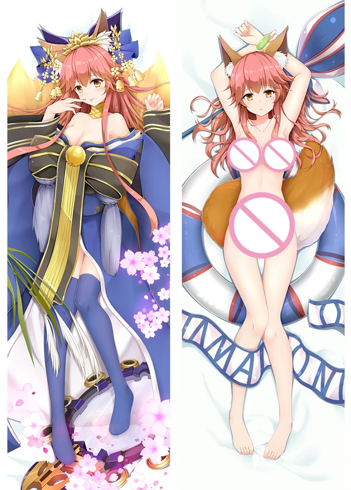 

November update Japanese Anime Fate/EXTRA FGO sexy girl Tamamo no Mae hugging Body pillowcase Dakimakura body pillow cover case