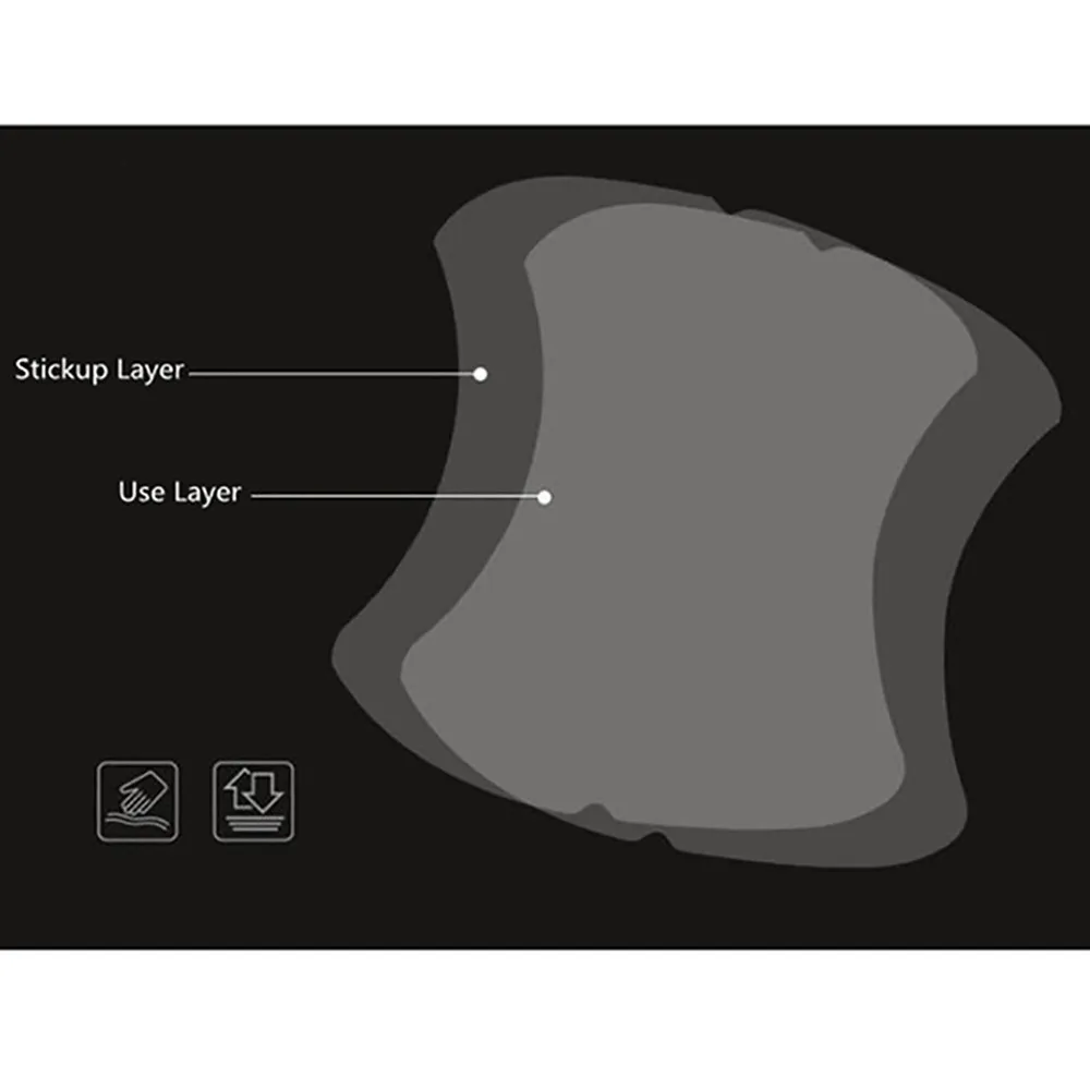 5 шт. Универсальный невидимые автомобильные дверные ручки царапин Автомобильные