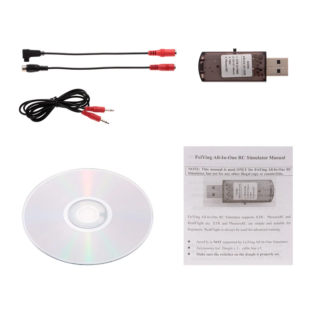 USB симулятор полета компьютерная симуляция для JR Walkera Devo 7 FS i6X - Цена: 1 132,46 руб.