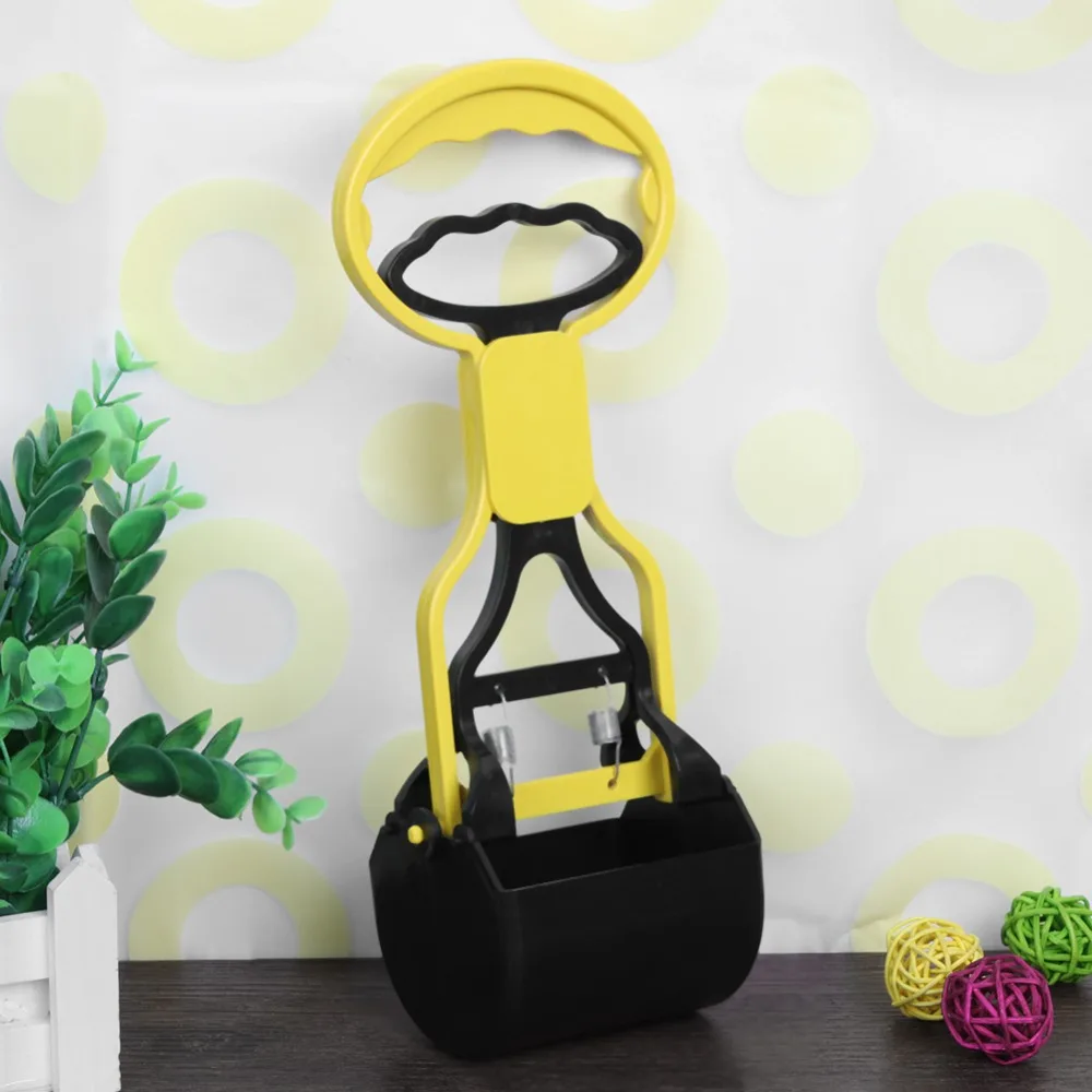 Pet Pooper Scooper с длинной ручкой захват, совок для уборки собачьих экскрементов для уборки животных отходы для собак щенков кошек отходы для уборки er инструменты для уборки на открытом воздухе