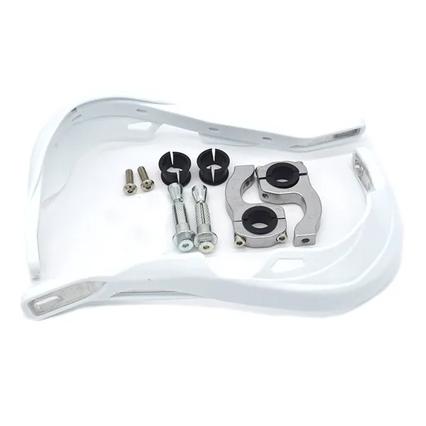 White SX EXC ADV SMR Paramanos Moto Dirt Bike мотокроссы руль рукавицы ручные щитки 7/" 22 мм или 1-1/8 28 мм FatBar - Цвет: White