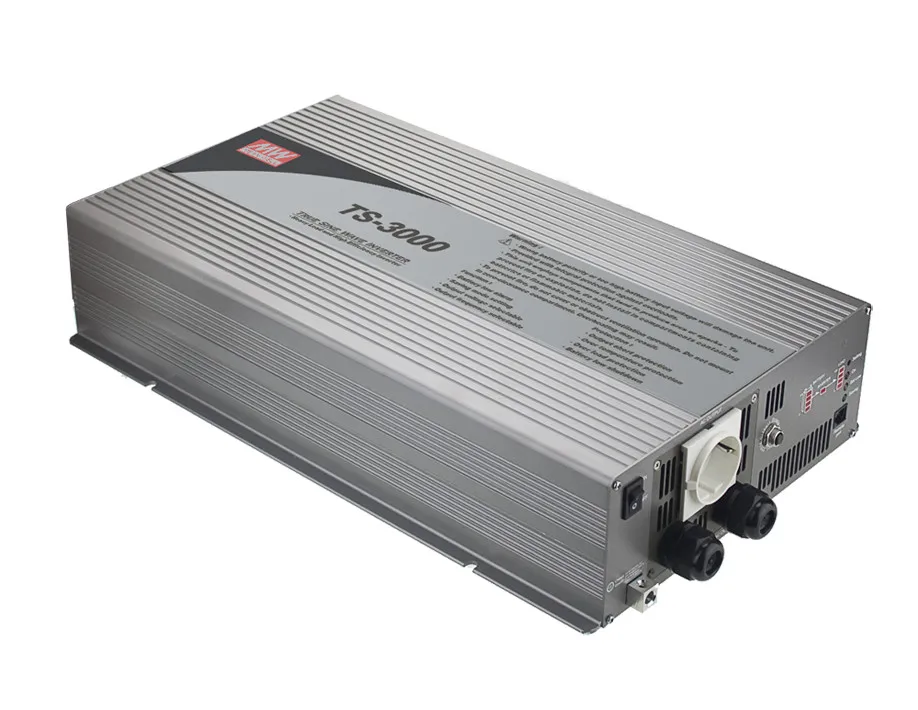 MEAN WELL TS-3000-248B Европейский стандарт 230 В meanwell TS-3000 3000 Вт настоящий синусоидальный DC-AC инвертор
