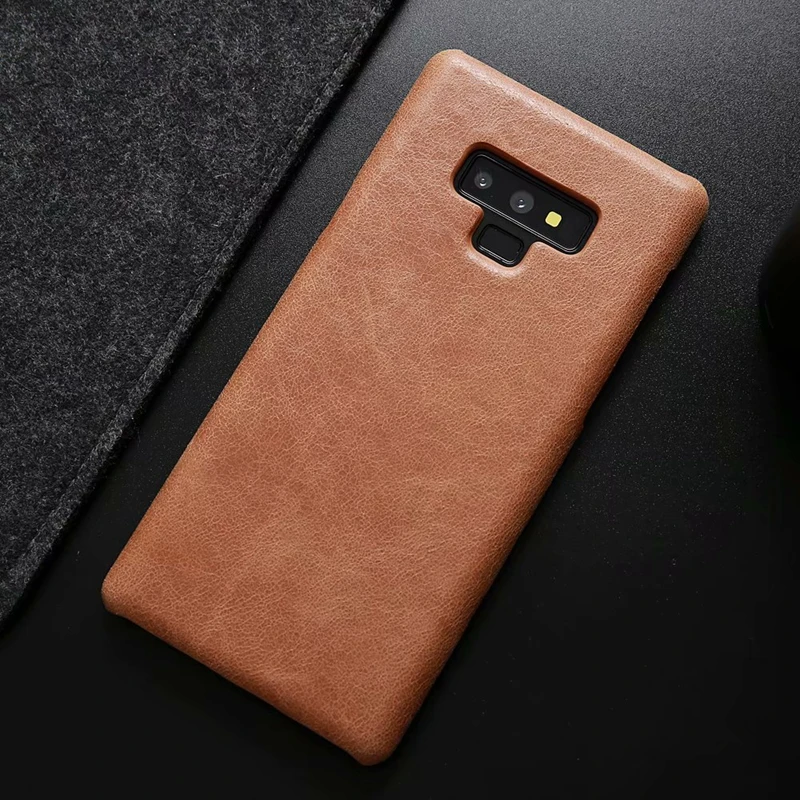 Чехол S10 plus Винтажный чехол из натуральной кожи для Samsung Galaxy S8 s8 s9 S9 Note 8 9