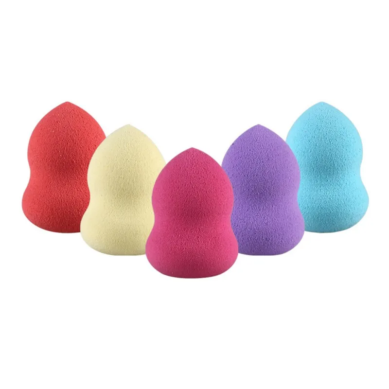 5 шт Makeup5 Цвет основа Губка косметическая пуховая пудра гладкая Красота Макияж