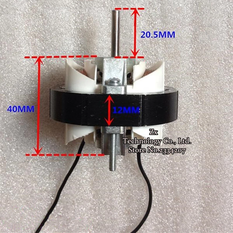 220 В затеняемый асинхронный двигатель переменного тока вентилятор обогреватели