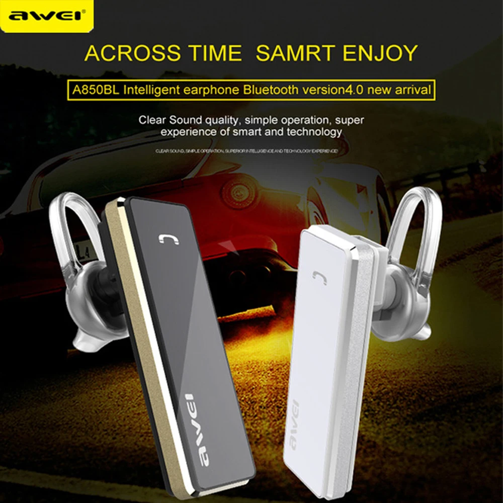 Awei Handsfree Blutooth наушник Auriculares Мини Bluetooth гарнитура наушники для вашего телефона