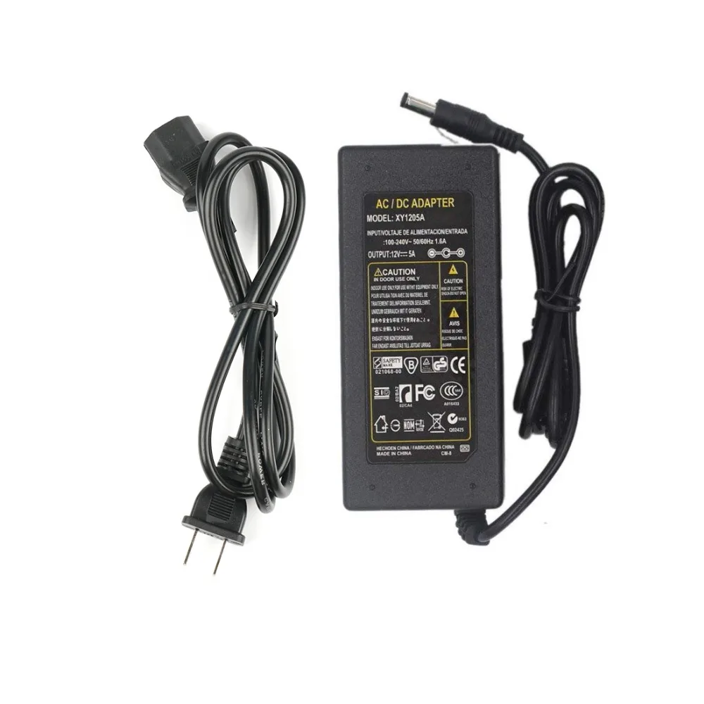 12В адаптер питания 1А/2а/5А/8А/10А AC100-240V к DC12V трансформатор зарядное устройство