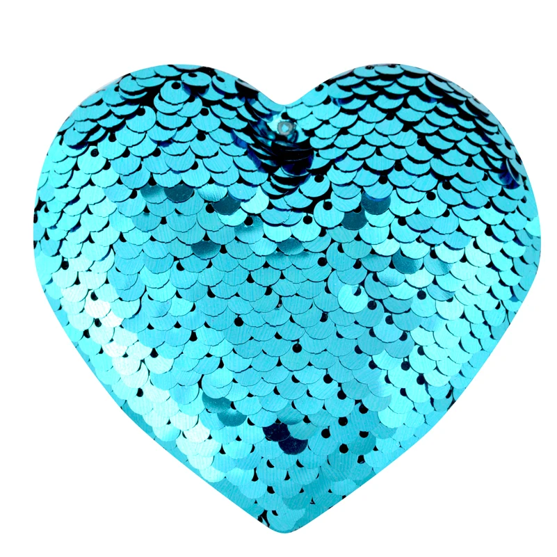 

1PCS Fashion Cute Heart Design Scales Sequins Hair Bow Women Hairpins Girl Hair Clips Kids Headwear Accessories 2Color Change