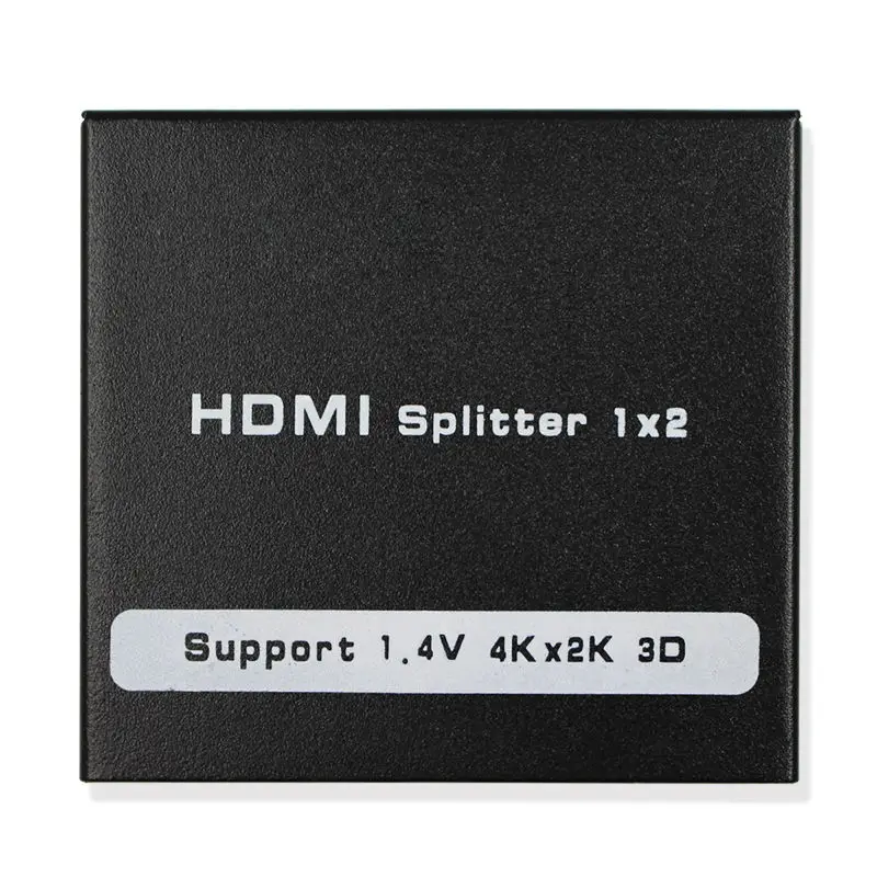 HDMI сплиттер 1 в 2 выхода 1x2 поддерживает Full HD1080P @ 60 Гц для Xbox PS4 PS3 Fire Stick Roku Blu-Ray плеер