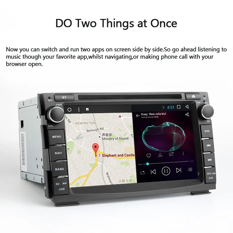 2 din автомагнитола Android 8 0 dvd плеер для Kia Ceed 2010 Venga 2011 2012 Мультимедиа gps ГЛОНАСС
