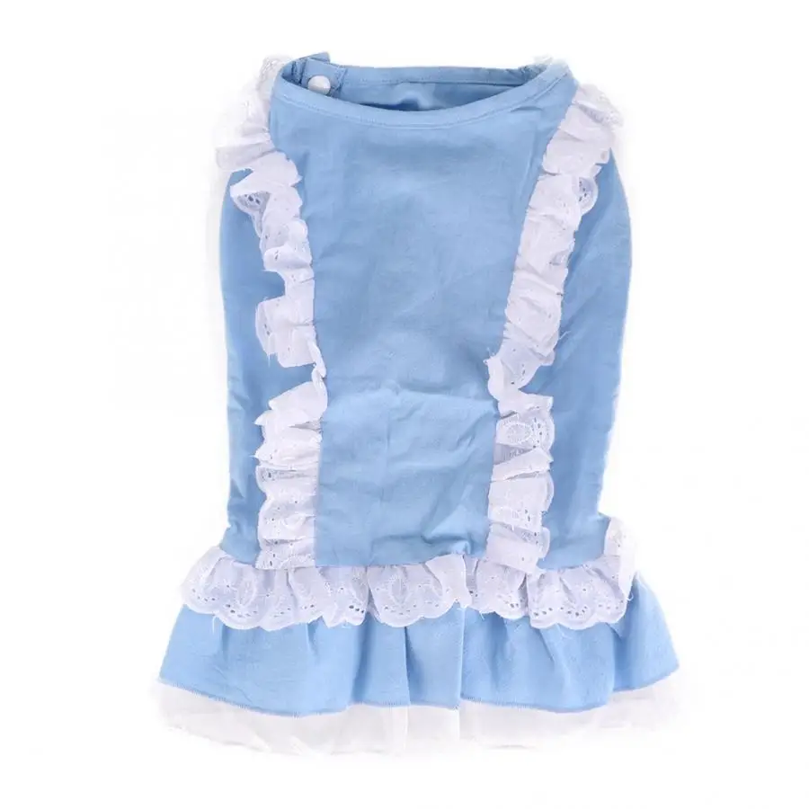 Одежда для собак милая очаровательная имитация джинсовой одежды маленьких