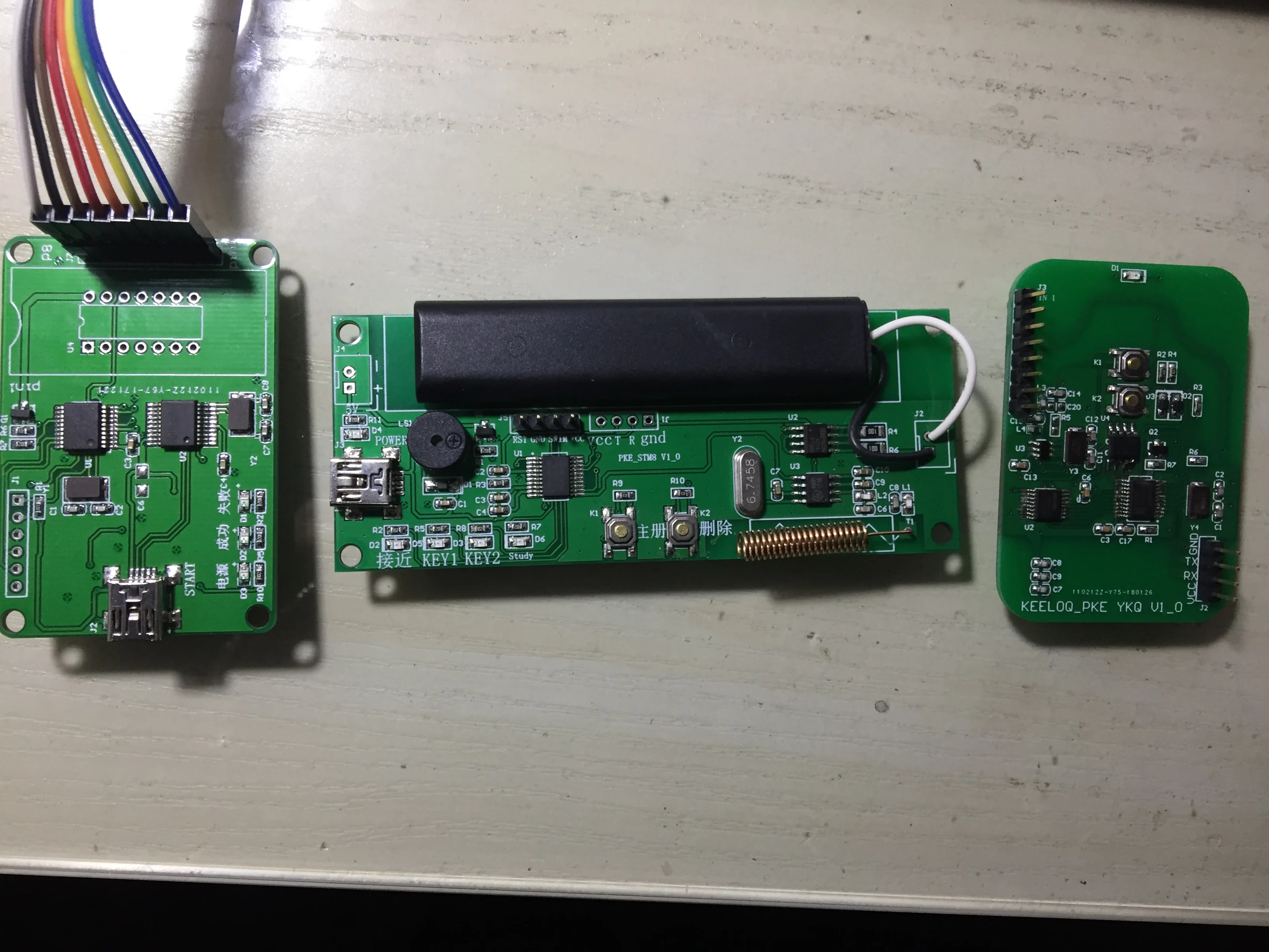 Макетная плата PKE макетная AS3933 HCS300 с изменяющимся кодом поддержка Keeloq C | Бытовая