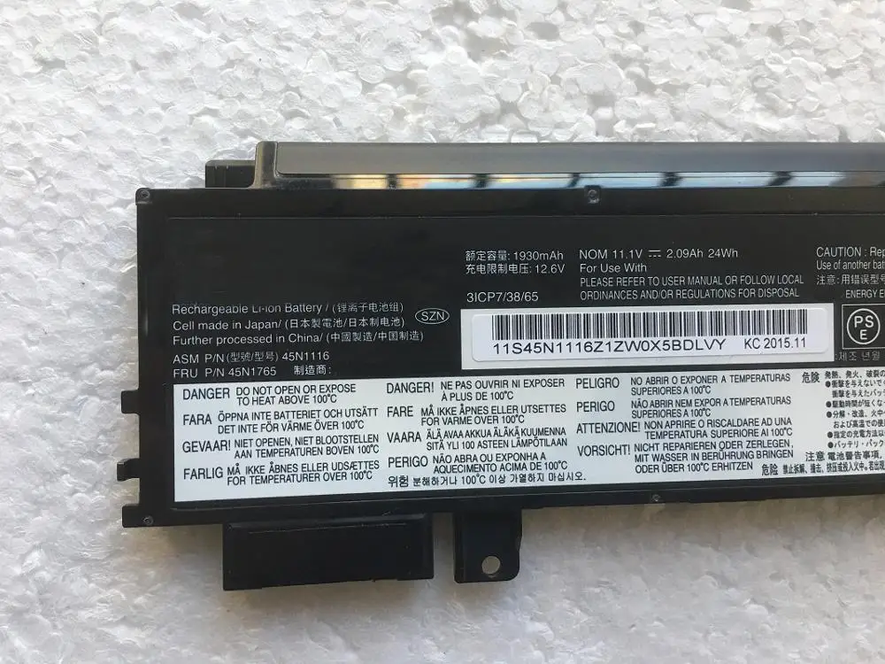 Оригинальный аккумулятор SupStone 45N1116 45N1118 для ноутбука Lenovo ThinkPad X230s X240s 45N1119 45N1117 45N1765