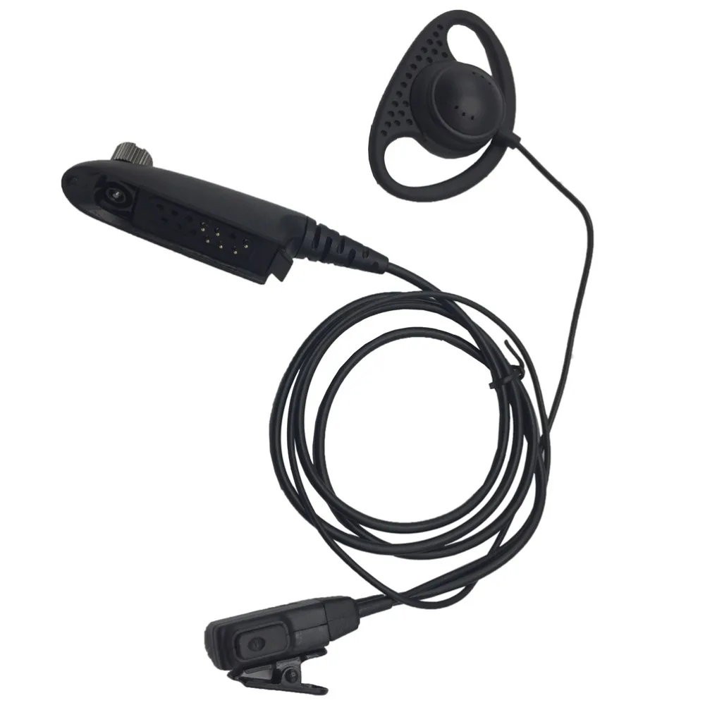 YIDATON мульти контактный d образный наушник гарнитура для Motorola GP328 GP320 GP340 GP640 HT1250