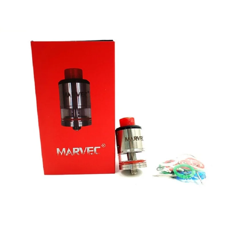 Аутентичный Marvec Miracle 24 мм RDTA Ремонтопригодный капающий бак распылитель для vape
