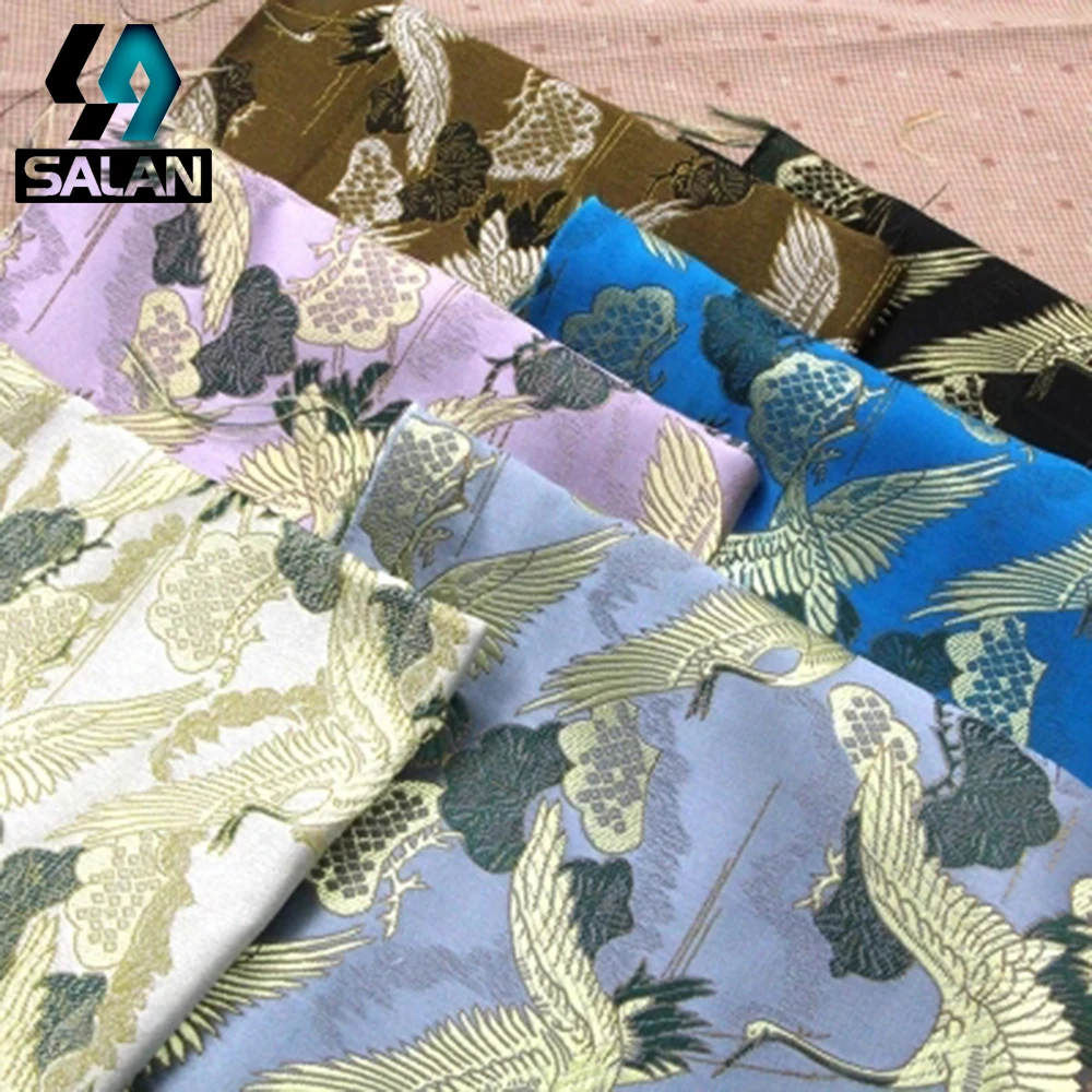 Кран имитация Xiangyun пряжи тканей платья Чонсам для девочек ручной DIY сумки