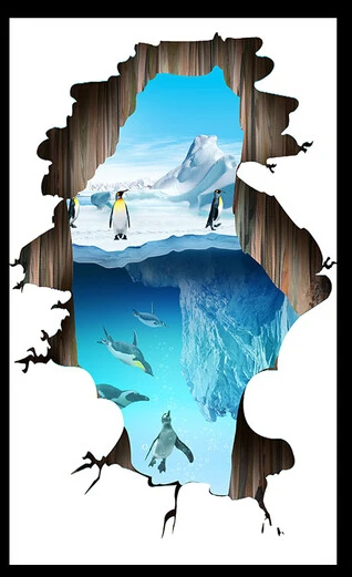 DIY design 3d mural ceramic tile background decorate floor |