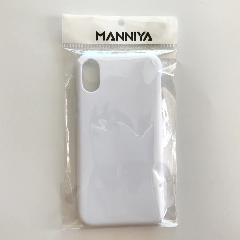 manniya 3d sublimation blank white phone cases for iphone x xs xr xs max free shipping 100pcslot free global shipping