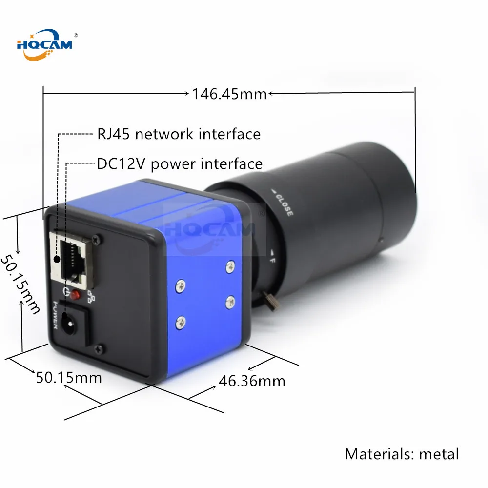 HQCAM 5MP 4MP 3MP 2MP Onvif 5-100 мм ручной зум-объектив внутренний Аудио Микрофон Bullet came H.265 низкое хранение 5MP веб-камера Xmeye APP