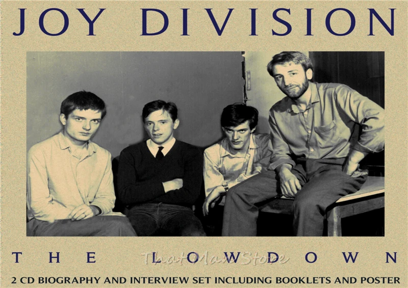 Винтажный постер Division Joy happy split Kraft ретро рок старый постер пост панк группа постер в стиле ретро 30x21 см - Цвет: Небесно-голубой