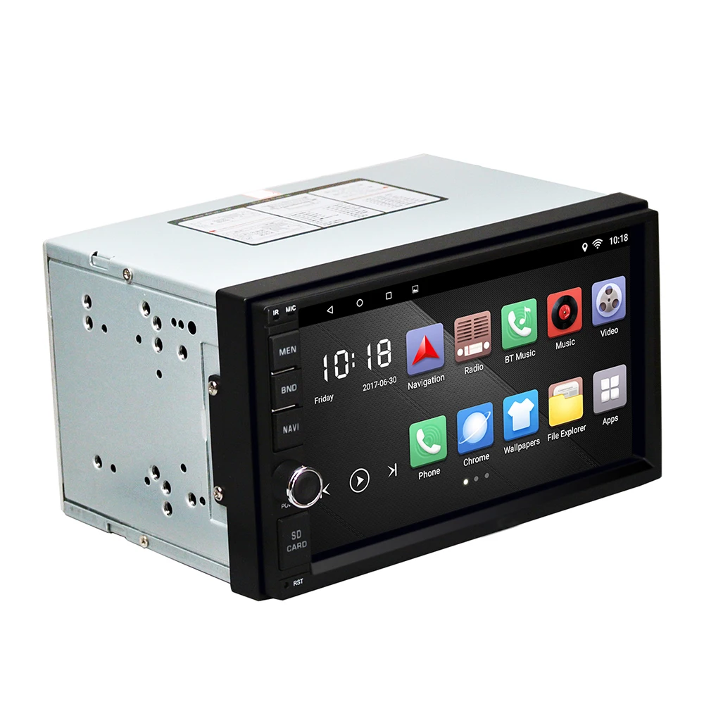 7 inch 2g RAM Android 6.0 Car Tap PC Tablet 2 din Universal For Nissan GPS Navigation car Radio Stereo with WIFI muticolor led |