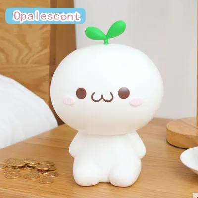Opalescent 13,5-22,5 см Kawaii Милая длинная трава Ян туанзи Копилка кукла креативная Копилка Мультфильм рабочего украшения детские игрушки подарки - Цвет: Opalescent