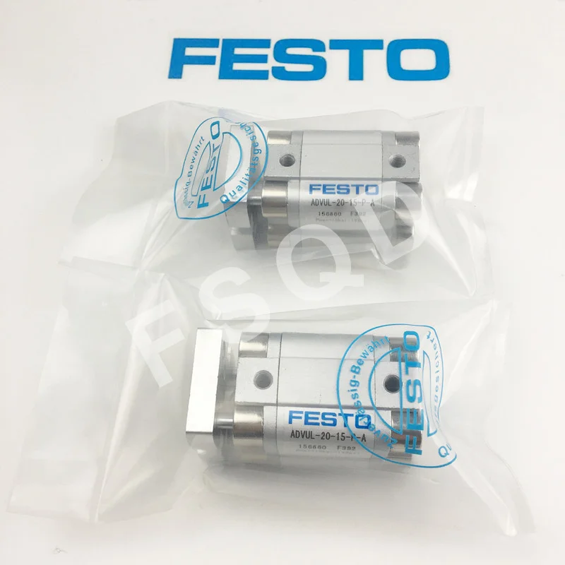 ADVUL-20-20-P-A ADVUL-20-25-P-A ADVUL-20-30-P-A FESTO тонкий цилиндр воздуха Пневматический инструмент пневматический цилиндр ADVUL серии