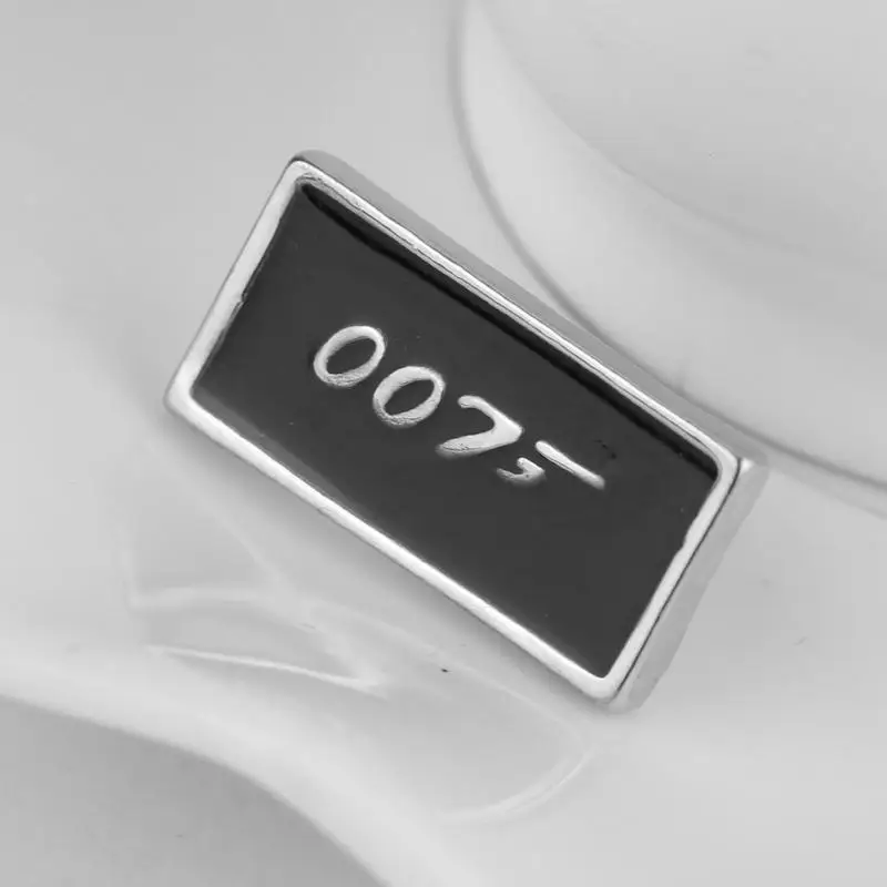 Черный-матрица цвета модные классические серии фильма Джеймс Бонд 007 стиль Броши