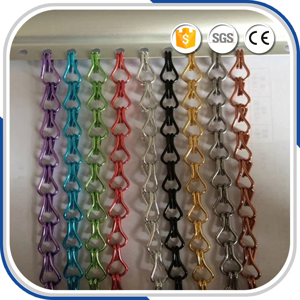 Алюминиевая цепь для защиты от насекомых|insect screen|fly door screensfly screen |