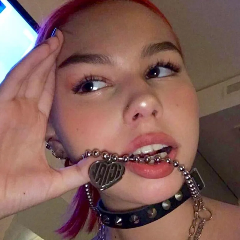 Эксклюзивный Harajuku Нержавеющая сталь сердце Itgirl чокер с бусинами Colar Для женщин