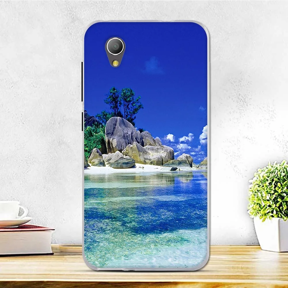 15 Чехол для Alcatel 1 5033D чехол Мягкая силиконовая задняя накладка из ТПУ чехол для Alcatel1 5033 чехол с цветами и милыми животными для Alcatel 1 чехол для телефона s - Цвет: 15