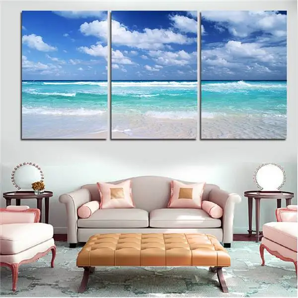 2016 3 панели Картина на холсте настенная живопись холст картины для гостиной стены
