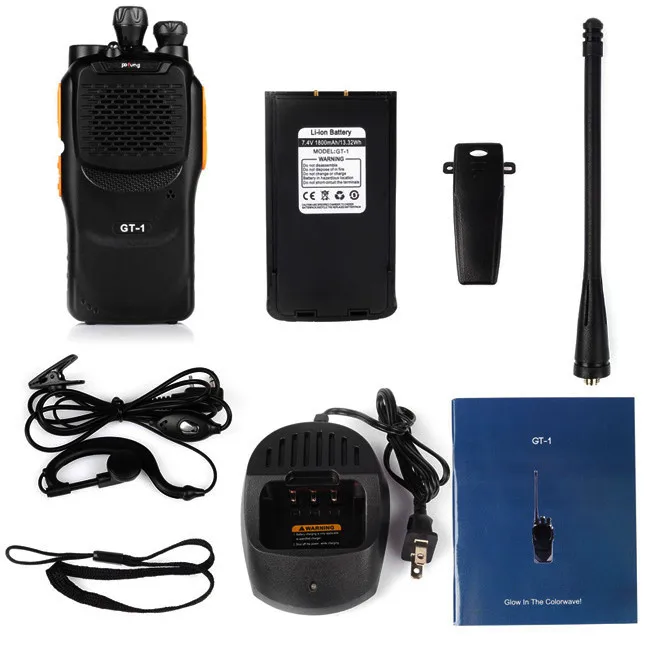 2 шт. портативная рация Baofeng GT 1 Pofung UHF 2M 400 470 МГц 16CH FM|radio cd usb mp3|radio walkie talkieradio futaba |