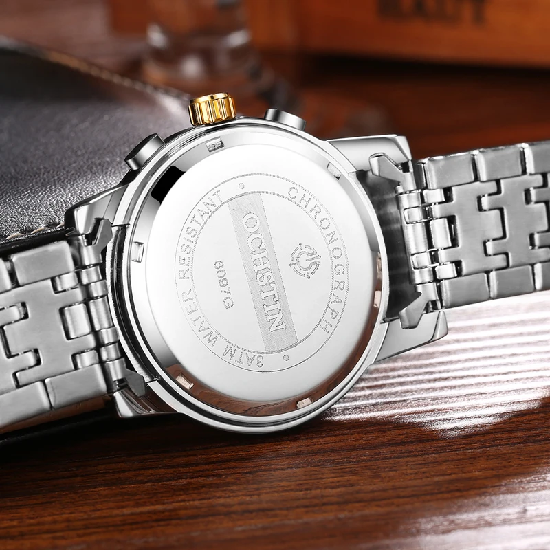 

OCHSTIN Original Watch Men Top Brand Luxury Steel Quartz Military Sport Watches Dress Wristwatch Fashion Mens Relogio Masculino
