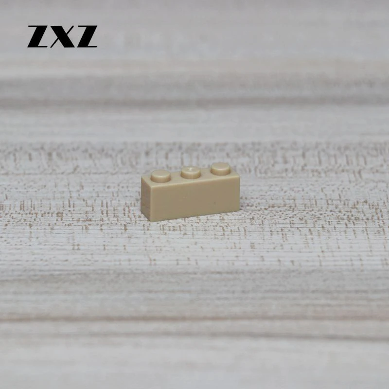 100 штук пластиковые строительные блоки развивающие игрушки 1x3 MOC аксессуары для