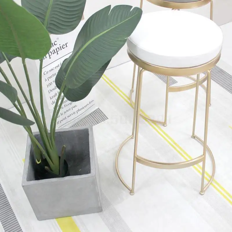 Скандинавский ветровой барный стул Ins современный простой сетчатый Черный