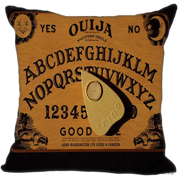 Square Pillowcases Заказная декоративная наволочка Ouija Board Spirit Board квадратная Наволочка на молнии 35X35,40x40,45x45 см(с одной стороны) 80527-21-10 - Цвет: Square Pillowcases