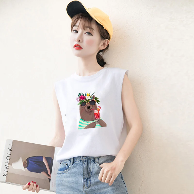 Праджня Тедди наклейка с медведем патч для термопереноса одежды отдыха заплатка