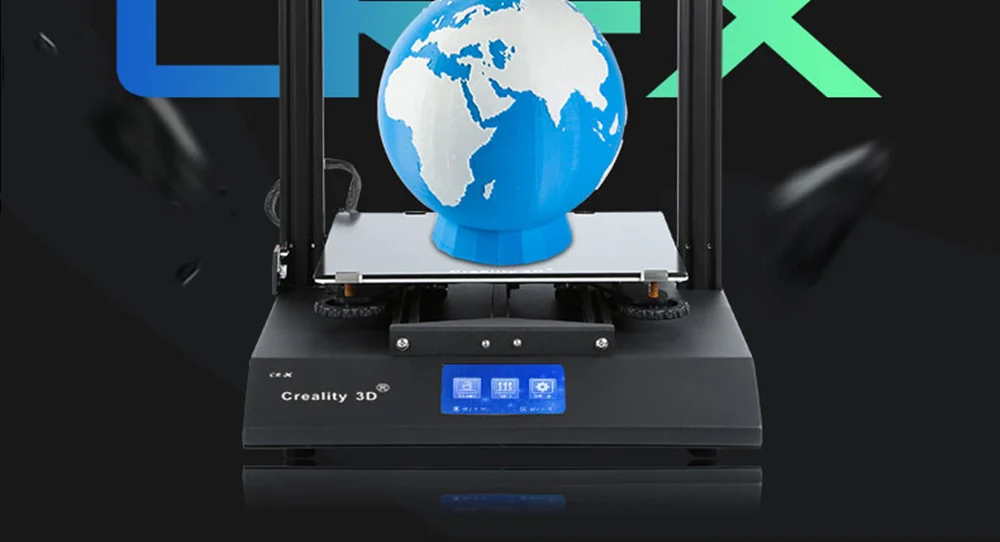 Горячая CREALITY CR-X 3D-принтер, многоцветная печать, Набор для творчества, сенсорный экран, двойной охлаждающий веер, 3D-принтер