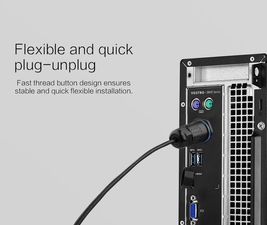 CNLINKO RJ45 для крепления на панель один двойной порты ethernet IP65 rj45 сигнальный разъем с водонепроницаемым чехолом