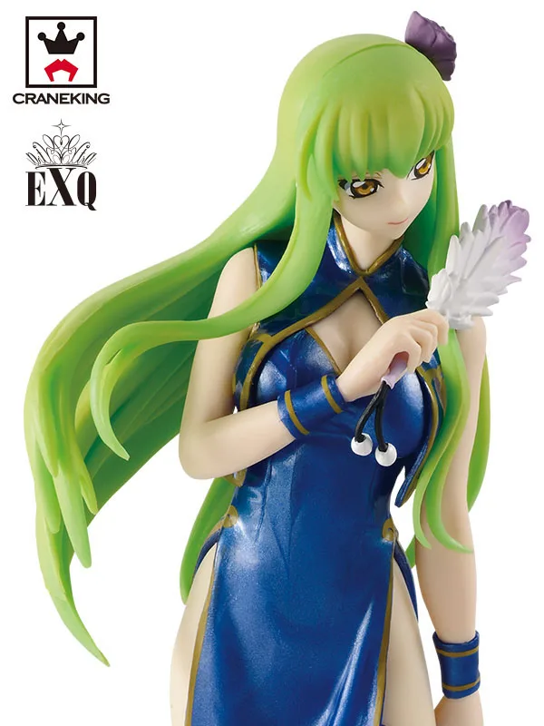 PrettyAngel подлинный Banpresto EXQ Code Geass: Lelouch of the Rebel CC / C.C. Коллекционная фигурка|Игровые