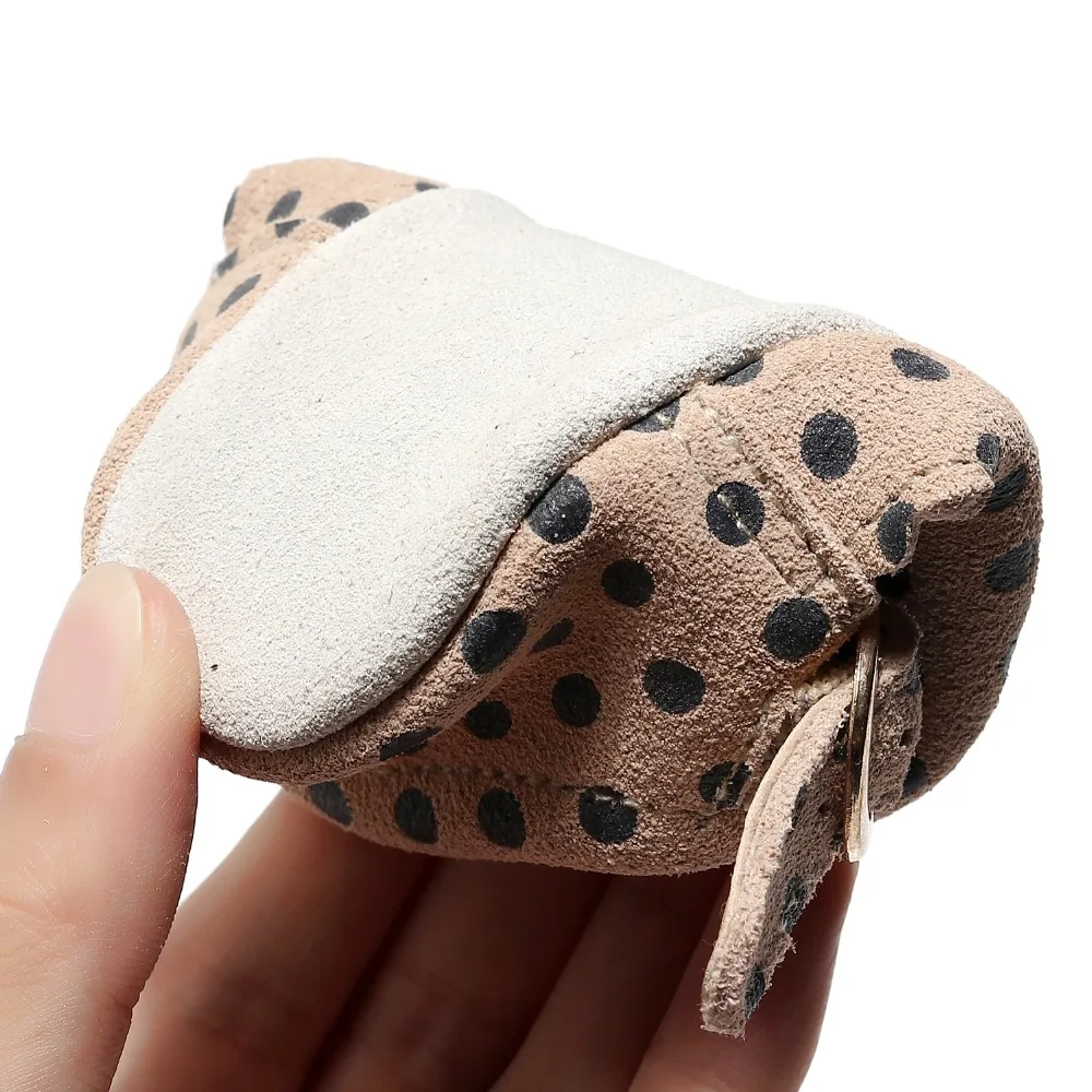 Baby Shoes Leopard Genuine Leather T-bar Mary jane Infants Toddler baby Princess Ballet Shoes Newborn Crib shoes soft sole