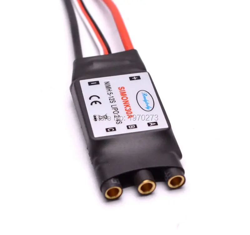 Бесщеточный контроллер скорости для мультикоптера F450 F650 X525 4x HP SimonK 30A ESC|speed control