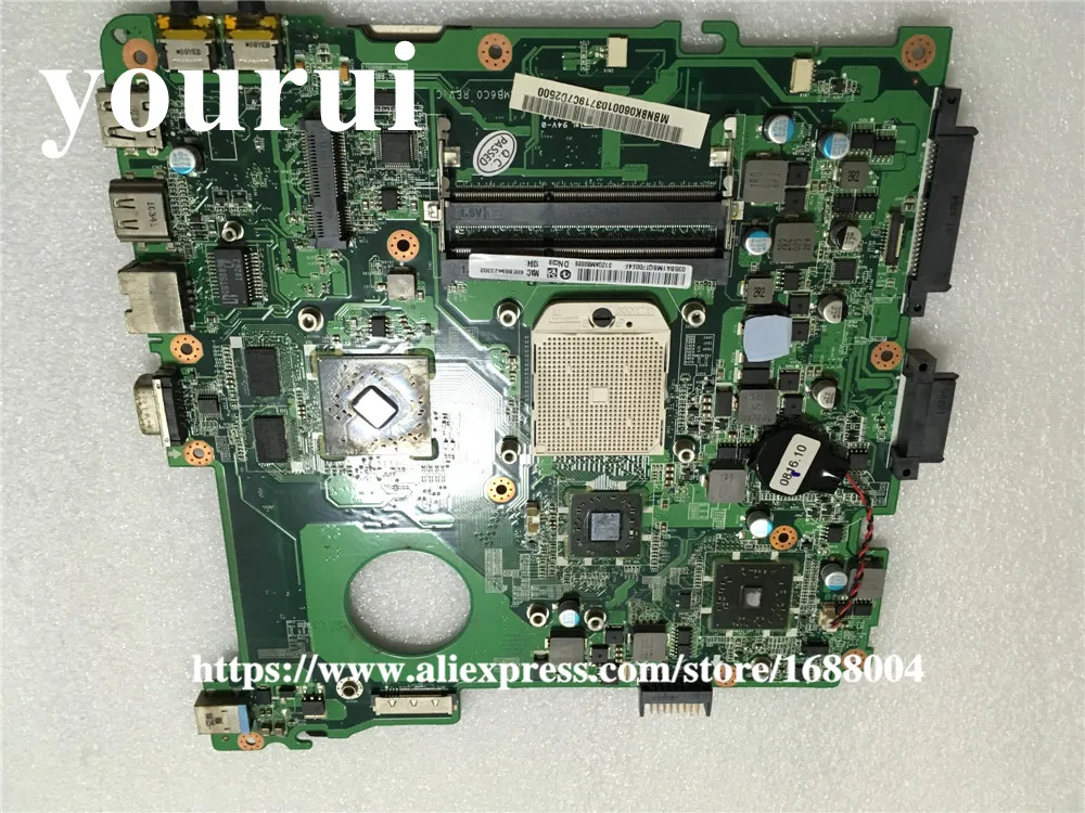 Материнская плата MBNBK06001 MB.NBK06.001 для ноутбука Acer aspire 4552 4252 материнская склада S1 DDR3
